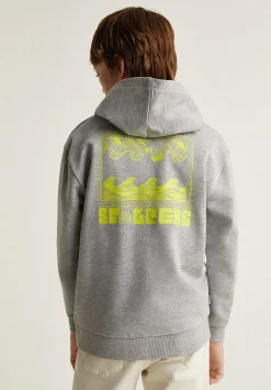 Scalpers Sweatshirts<Zipper Hooded Sweatshirt