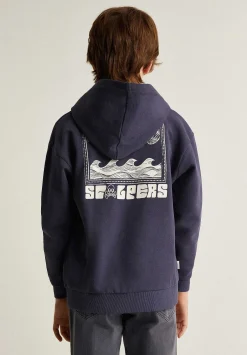 Scalpers Sweatshirts<Zipper Hooded Sweatshirt
