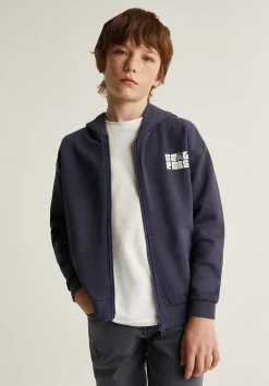 Scalpers Sweatshirts<Zipper Hooded Sweatshirt