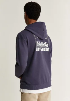 Scalpers Sweatshirts<Zipper Hooded Sweatshirt