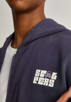 Scalpers Sweatshirts<Zipper Hooded Sweatshirt