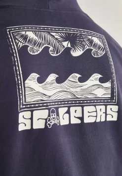 Scalpers Sweatshirts<Zipper Hooded Sweatshirt