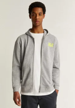 Scalpers Sweatshirts<Zipper Hooded Sweatshirt