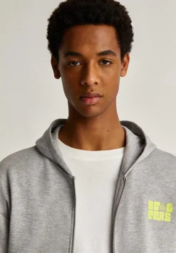 Scalpers Sweatshirts<Zipper Hooded Sweatshirt