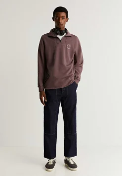 Scalpers Sweatshirts<Zipper Neck Sweatshirt