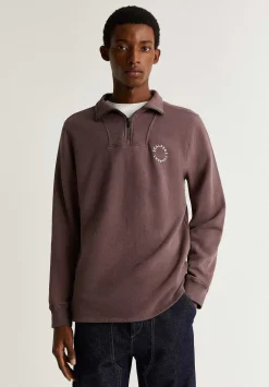 Scalpers Sweatshirts<Zipper Neck Sweatshirt